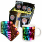 3dRose Image of White Happy New Year On Multicolor Bokeh with... - Coffee Gift Baskets (cgb_325750) - Coffee Gift Basket - Coffee Gift Basket