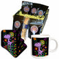 3dRose Funny Cute Purple T-rex Dinosaur in Flower Garden Nature... - Coffee Gift Baskets (cgb_325773) - Coffee Gift Basket - Coffee Gift Basket