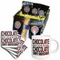 3dRose Chocolate Doesnt Ask Any Questions Chocolate Simply... - Coffee Gift Baskets (cgb_325899) - Coffee Gift Basket - Coffee Gift Basket