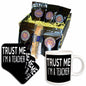 3dRose Trust Me Im A Teacher - Coffee Gift Baskets (cgb_325914) - Coffee Gift Basket - Coffee Gift Basket