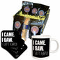 3dRose I Came I Saw I Left Early - Coffee Gift Baskets (cgb_325916) - Coffee Gift Basket - Coffee Gift Basket
