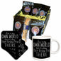 3dRose I Live in My Own World But Its Okay They Know Me Here - Coffee Gift Baskets (cgb_325927) - Coffee Gift Basket - Coffee Gift Basket