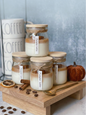 Coffee Candle in Glass Jar - Large Coffee Shop - candles