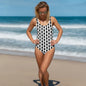 Baha Ranch Yeehaw White Aztec One Piece Swimsuit - - Swim Wear