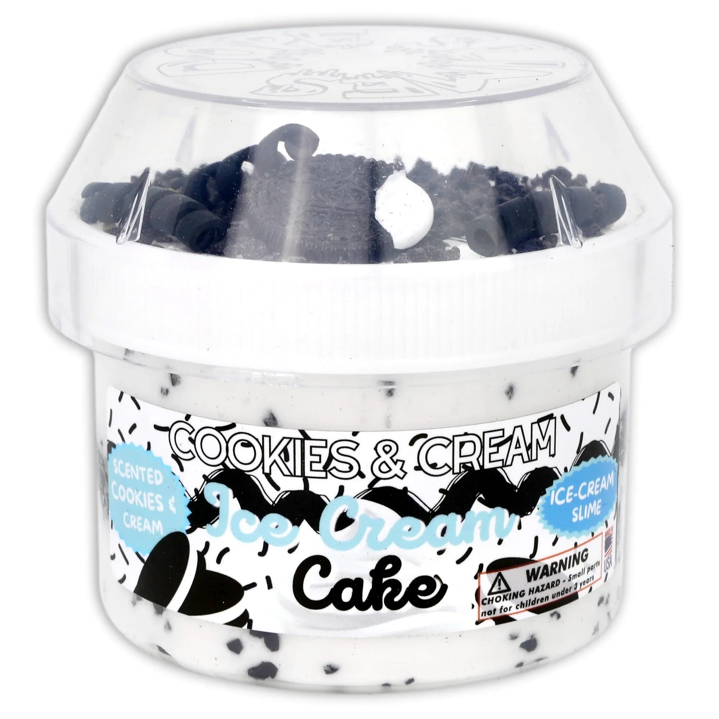 Cookies & Cream Ice Cream Cake Dope Slime - - Accessories