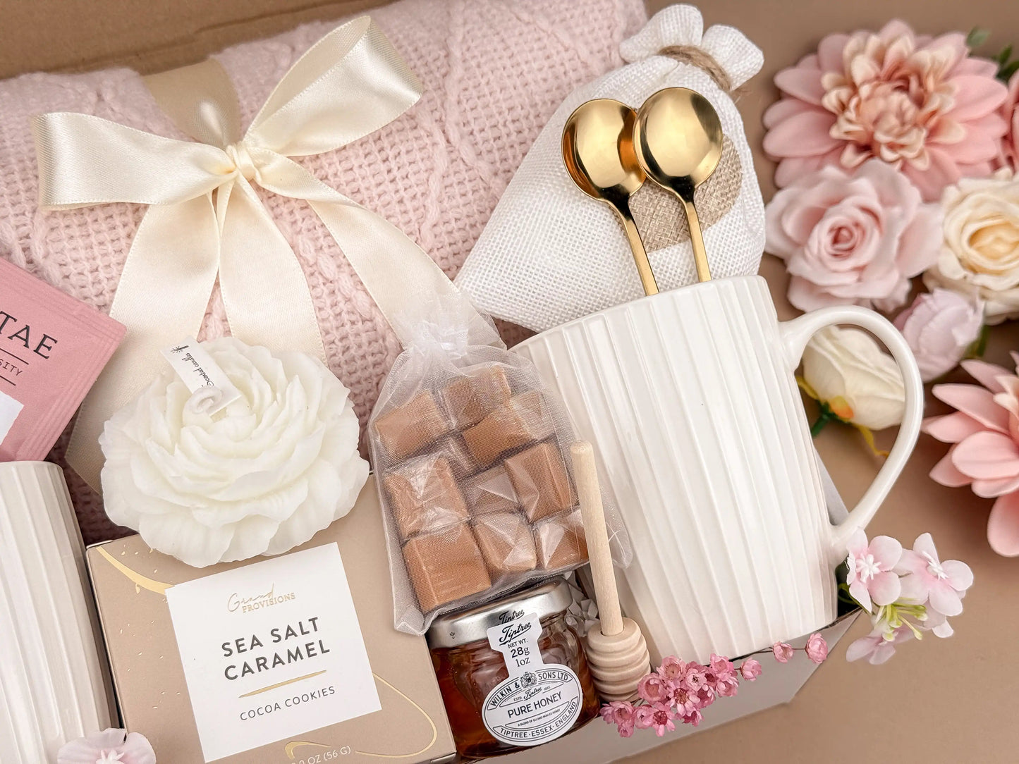Romantic Gift Baskets for Couples - -
