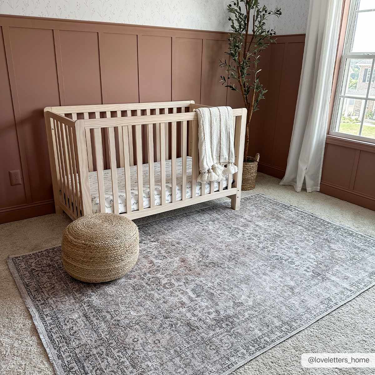 Cream Holi-2301 Washable Area Rug - - Rugs