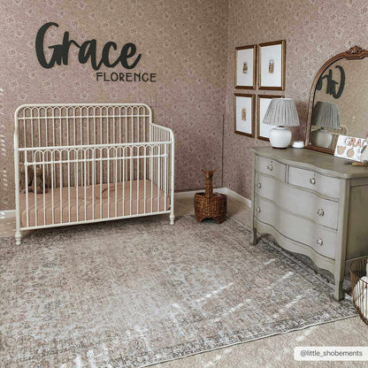 Cream Holi-2301 Washable Area Rug - - Rugs