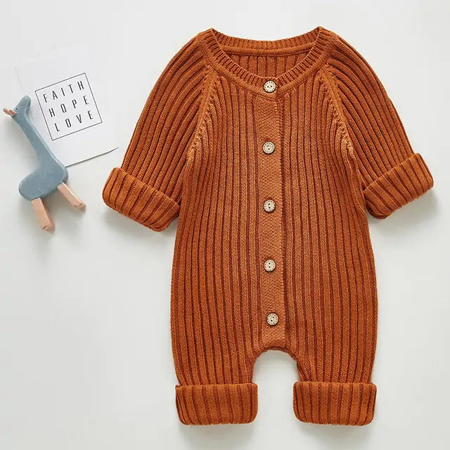 Knitted Baby Romper