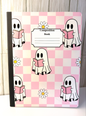 Ghost Reading Composition Books - - Journal