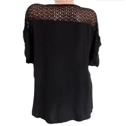 Womens Short Sleeve Blouse - Kia Day Design