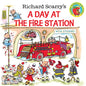 Richard Scarry's a Day at the Fire Station - Paperback - - Books