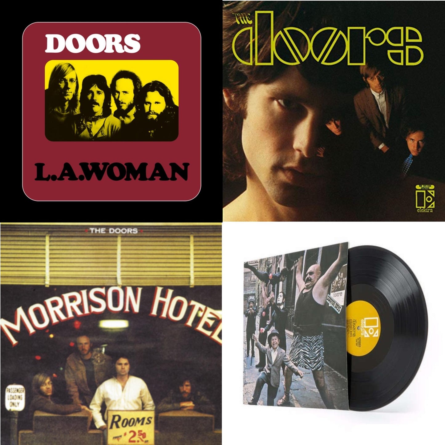 Doors & Strange Days & Morrison Hotel & L.A. Woman (50Th Anniversary Deluxe Edition/3CD/LP)- Weekly Hype- {{Product type}}