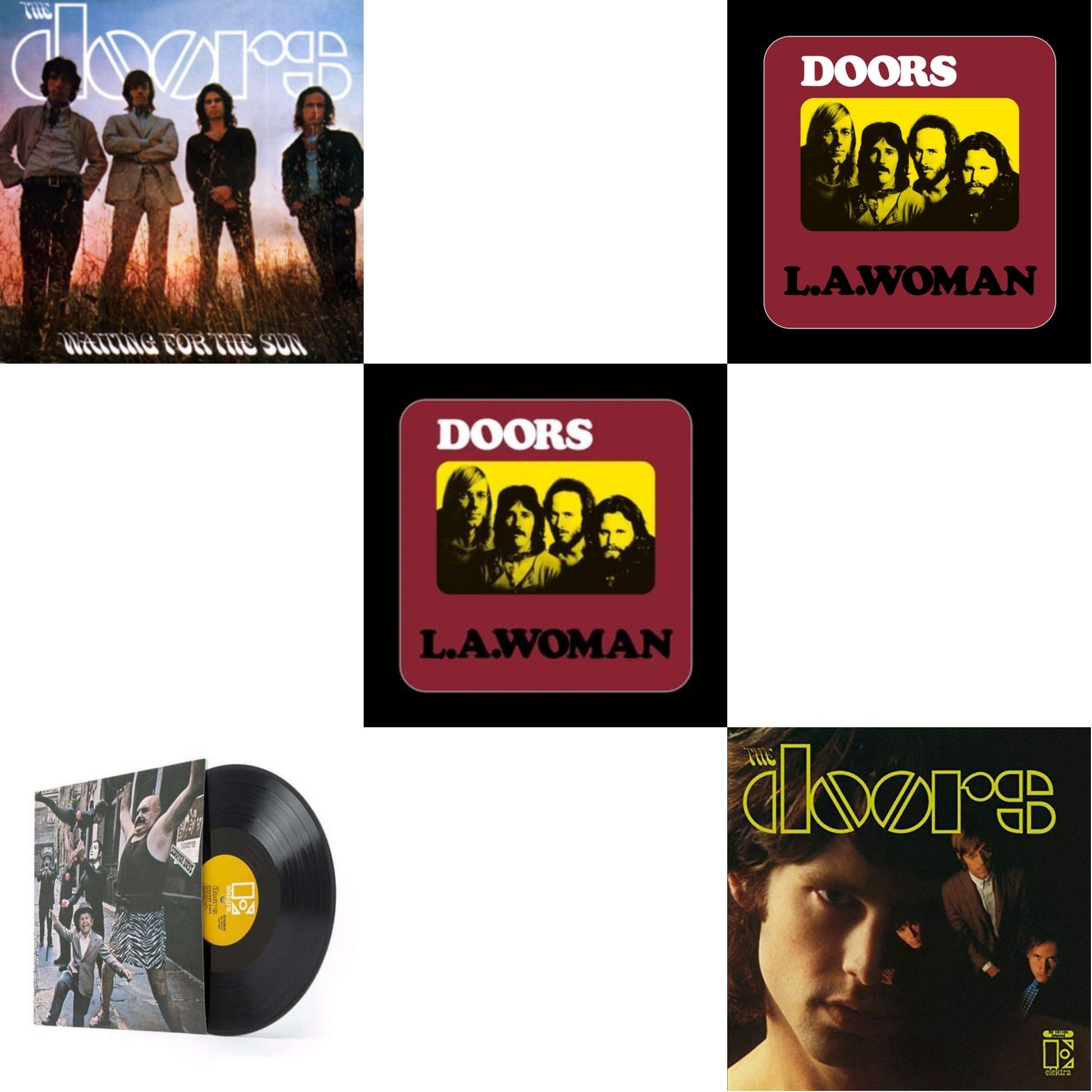 Doors - Waiting For The Sun & Doors & Strange Days & L.A. Woman & L.A. Woman (50Th Anniversary Deluxe Edition/3CD/LP)- Weekly Hype- {{Product type}}