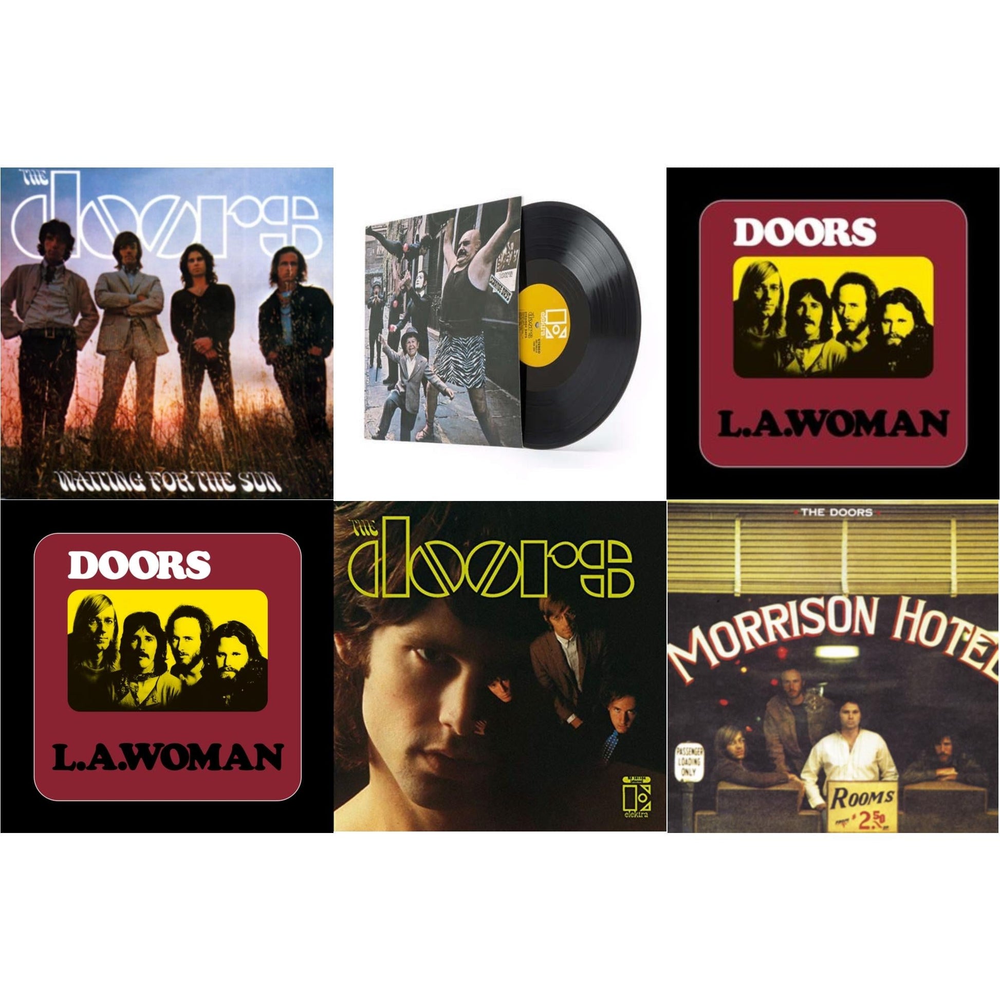 Doors - Waiting For The Sun & Doors & Strange Days & Morrison Hotel & L.A. Woman & L.A. Woman (50Th Anniversary Deluxe Edition/3CD/LP)- Weekly Hype- {{Product type}}