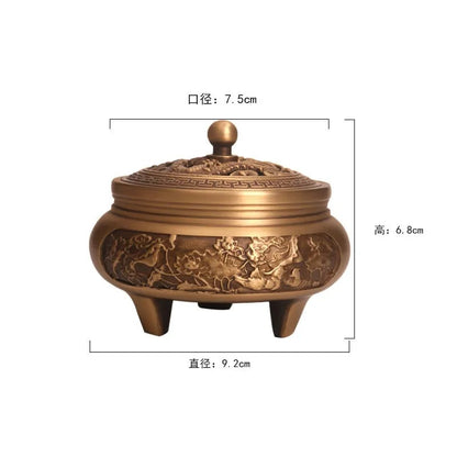 Antique Copper Incense Burner - Kia Day Design