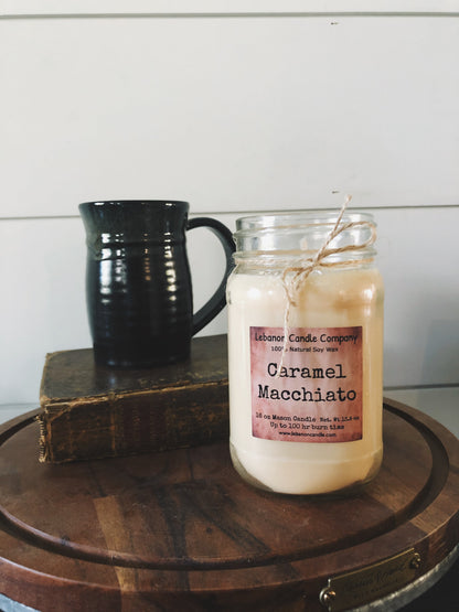 Caramel Macchiato Candle - - Candles & Melts