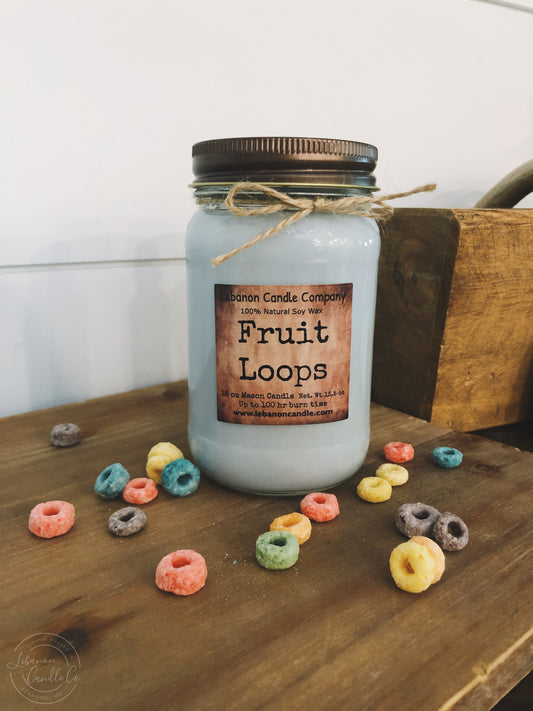 Fruit Loops Candle - - Candles & Melts