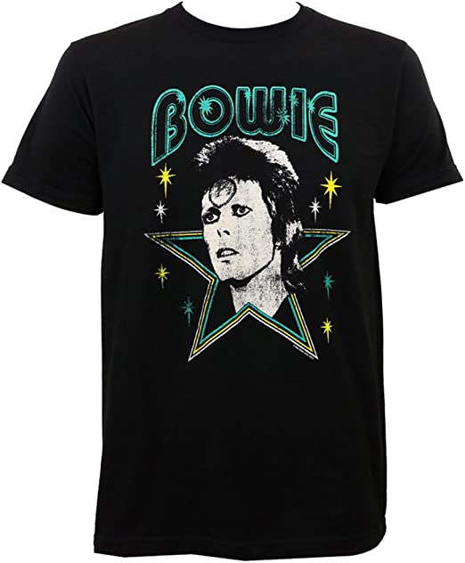 David Bowie Aladdin Frame Mens T-shirt- Officially Licensed - New- Vintage Merch- {{Product type}}