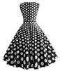 Vintage 50s Audrey Hepburn Style Mesh Dress - White L - dress