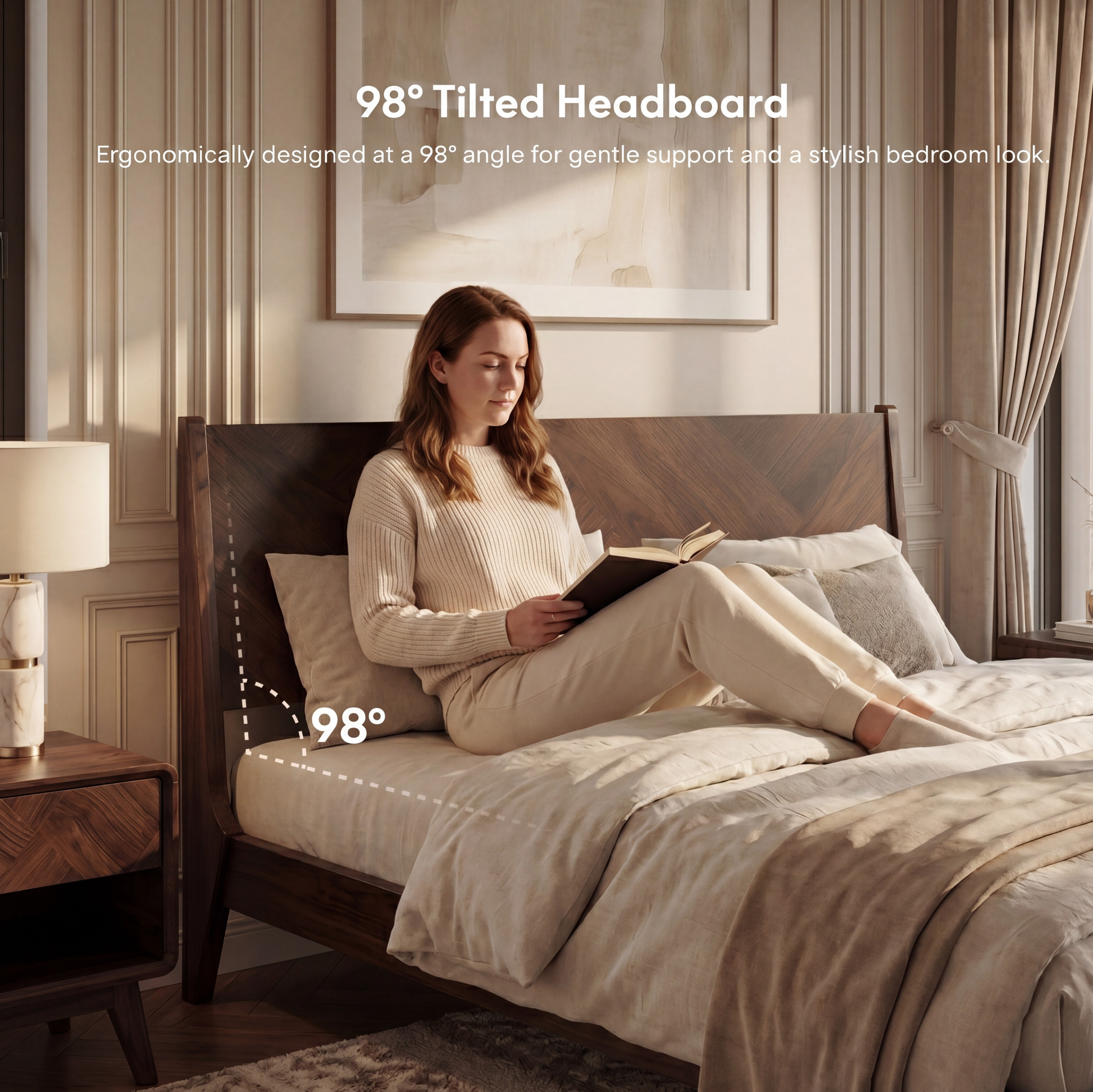 Gazelle Platform Bed Frame - - Bed Frame