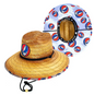Peter Grimm Grateful Dead Blue Row Junior - Children's Straw Lifeguard Hat- HatCountry- {{Product type}}