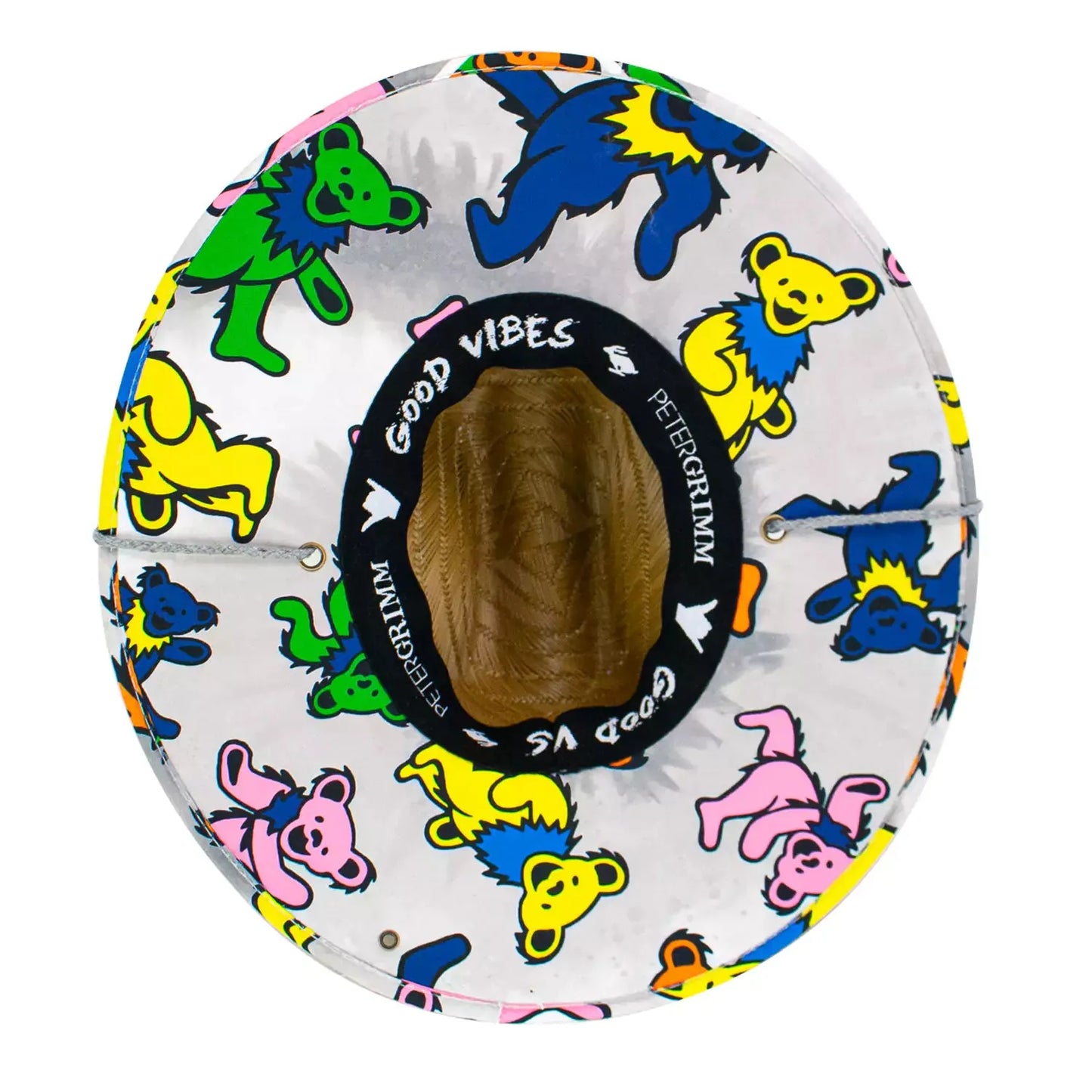 Peter Grimm Grateful Dead Sugar Junior - Children's Straw Lifeguard Hat- HatCountry- {{Product type}}