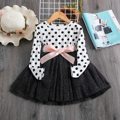 Summer Princess Dress Black Pink 6T