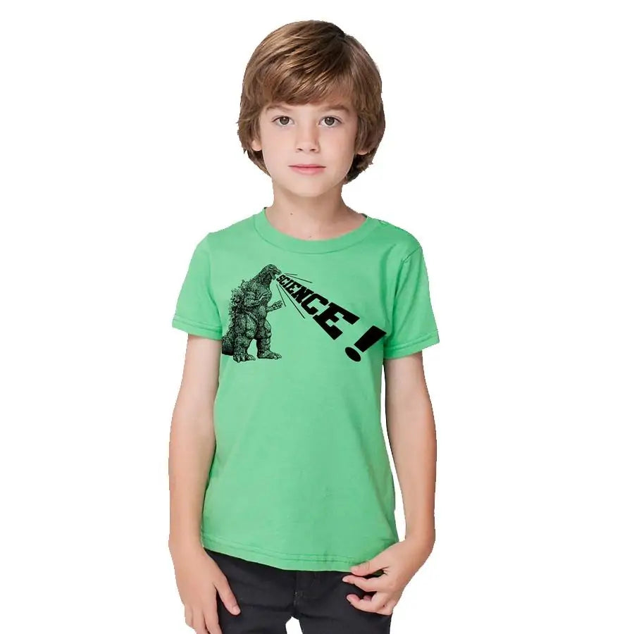 Godzilla Science kids T-Shirt