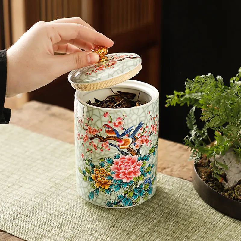 European Ceramic Storage Jar