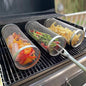 20cm/30cm  BBQ Basket Stainless Steel Grill Outdoor Round BBQ Grid Kia Day Design