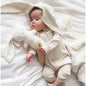 Baby Romper Cotton Jumpsuit White