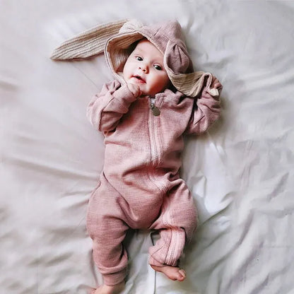 Baby Romper Cotton Jumpsuit Pink