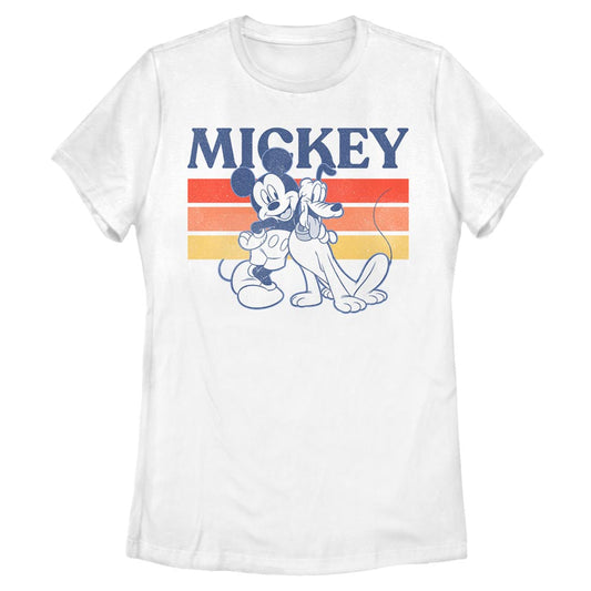 Women's Disney Retro Squad T-Shirt - - T-Shirt