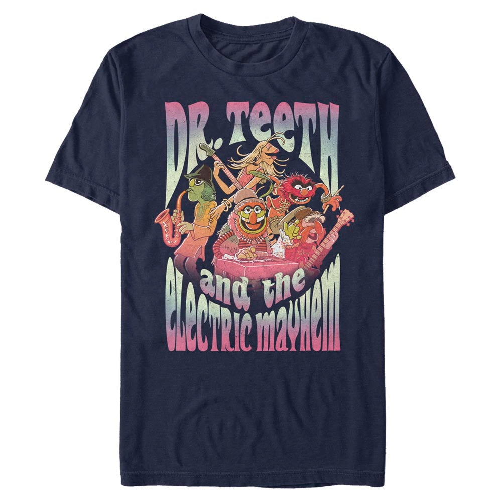 Men's Disney Dr. Teeth Music Show Distressed T-Shirt - - T-Shirt