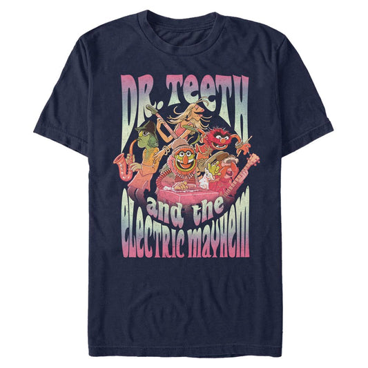 Men's Disney Dr. Teeth Music Show Distressed T-Shirt - - T-Shirt