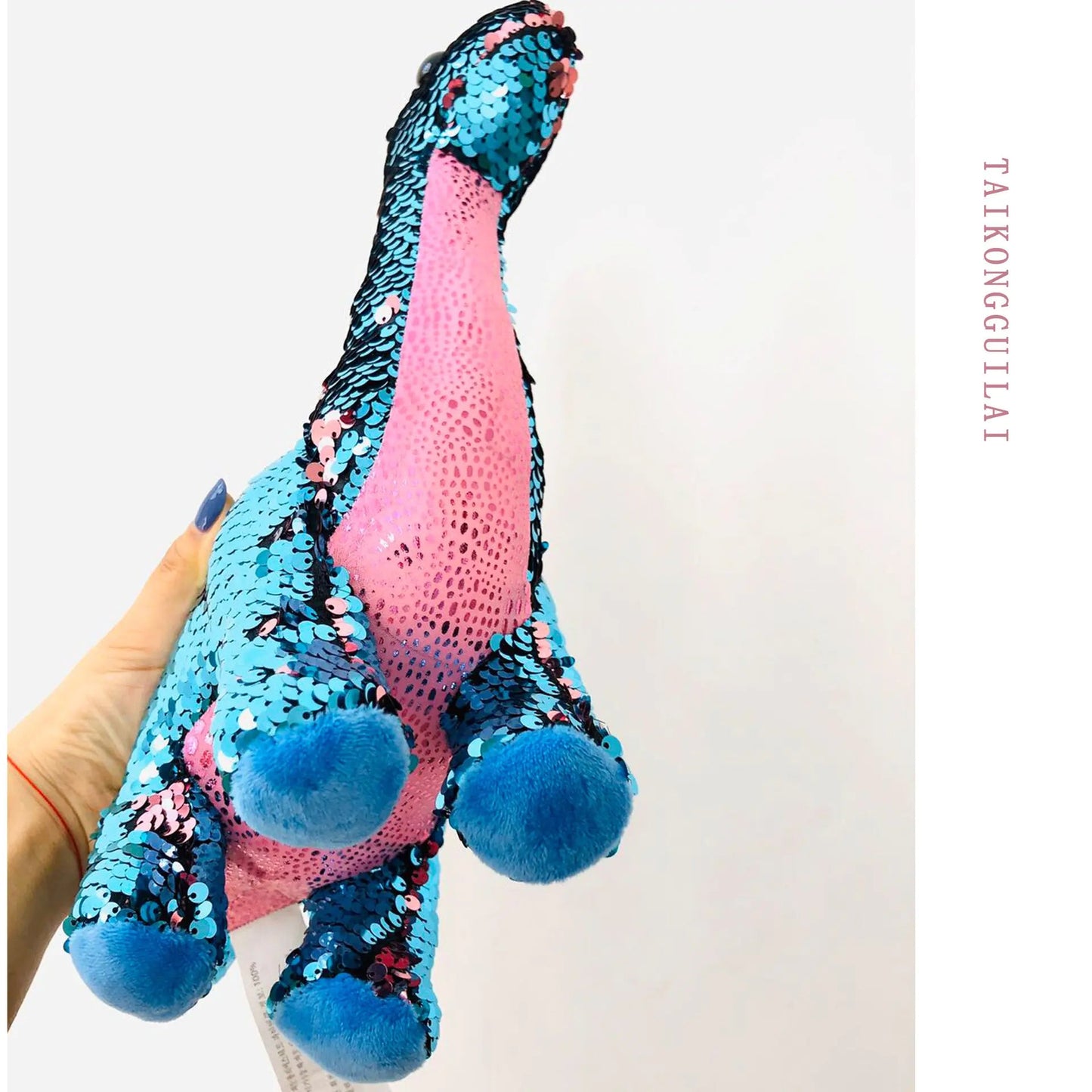 Sequin Dinosaur Color Changing Pillows Toy Kia Day Design