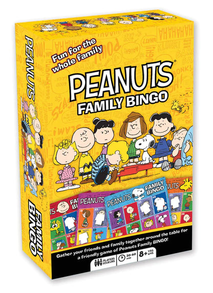 AQUARIUS - Peanuts Family Bingo Game - - game