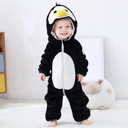 Childrens Long Sleeved Pajamas 4 Years white black