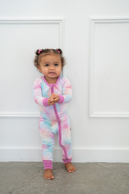 Cotton Candy Tie Dye | Convertible Bamboo Zippy - -