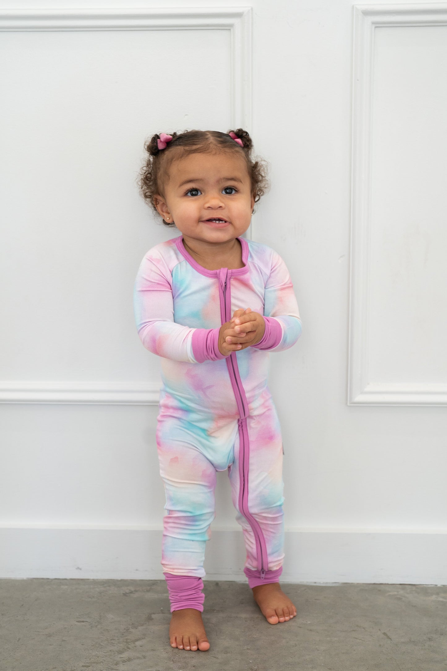 Cotton Candy Tie Dye | Convertible Bamboo Zippy - -