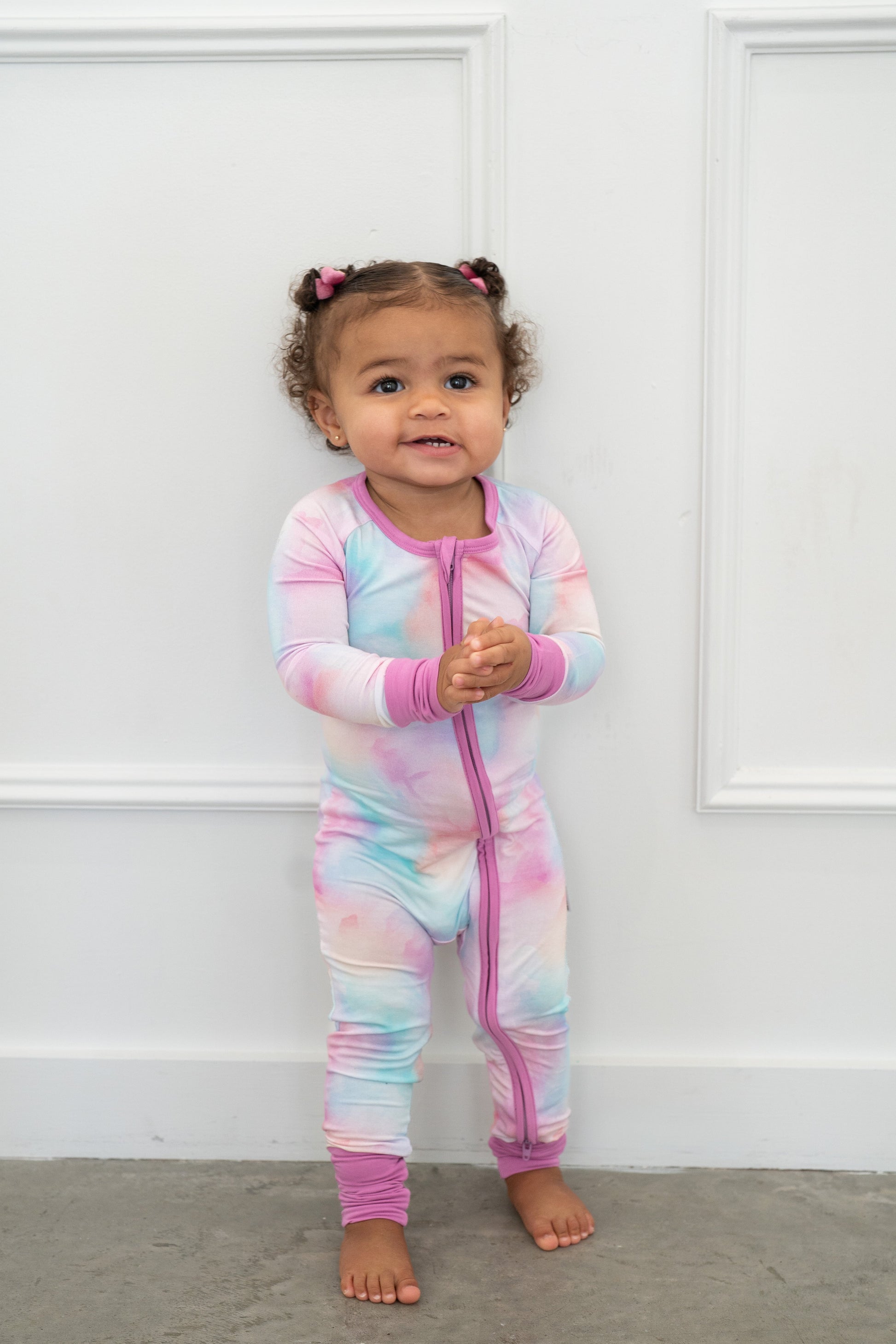 Cotton Candy Tie Dye | Convertible Bamboo Zippy - -