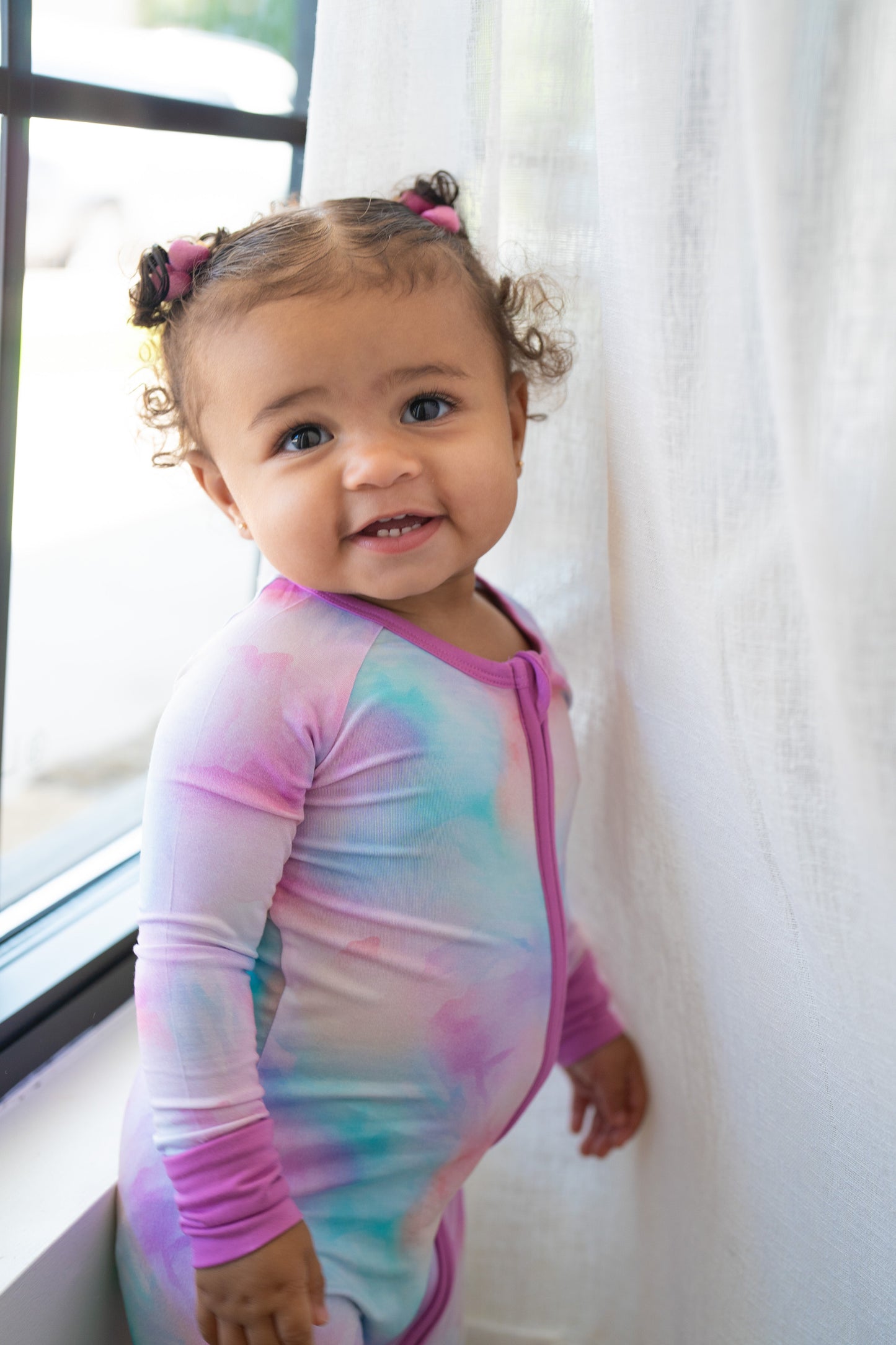 Cotton Candy Tie Dye | Convertible Bamboo Zippy - -