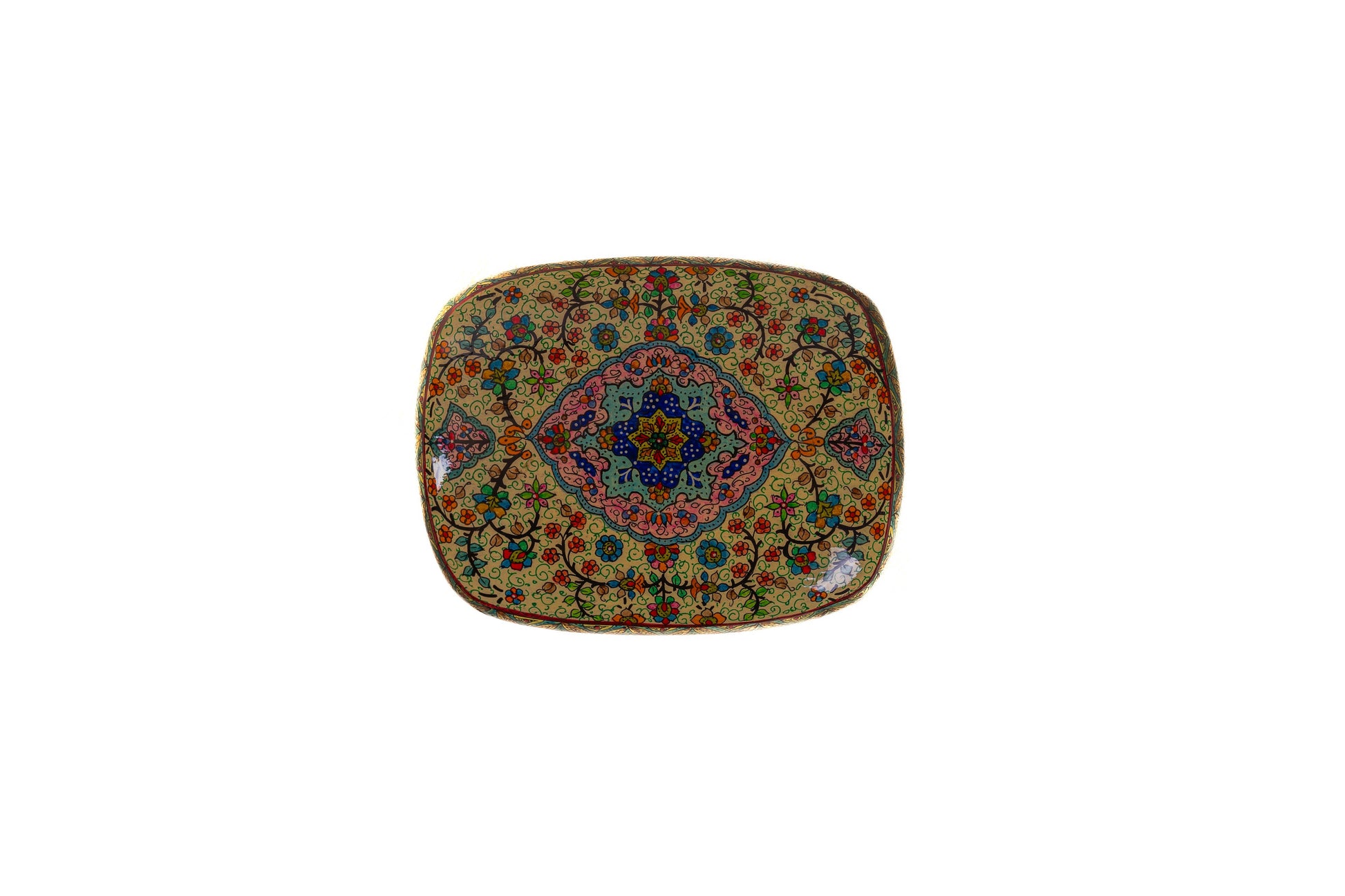 Bloom Craft Paper Mache Box - - Papier-mâché