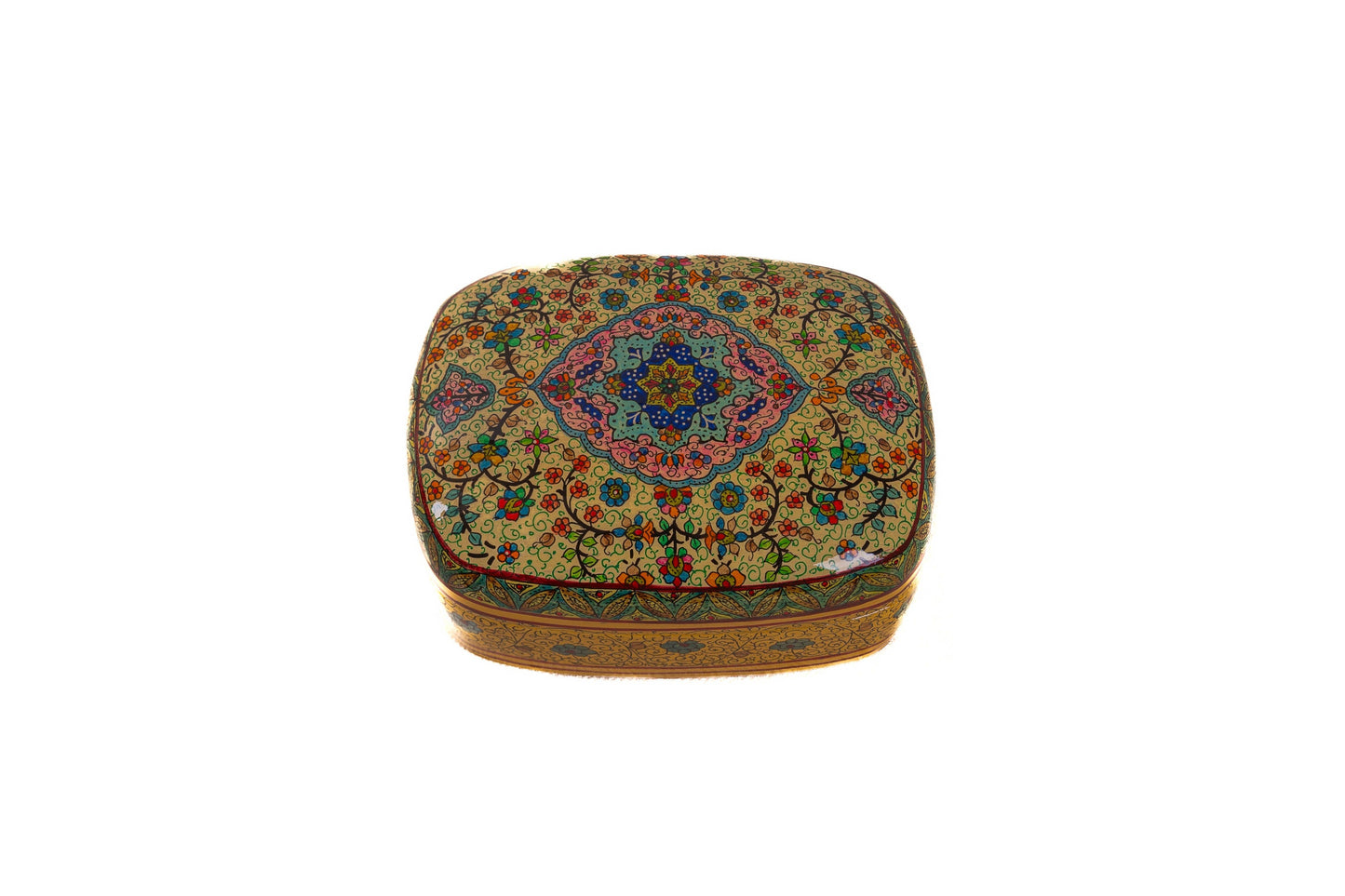Bloom Craft Paper Mache Box - - Papier-mâché
