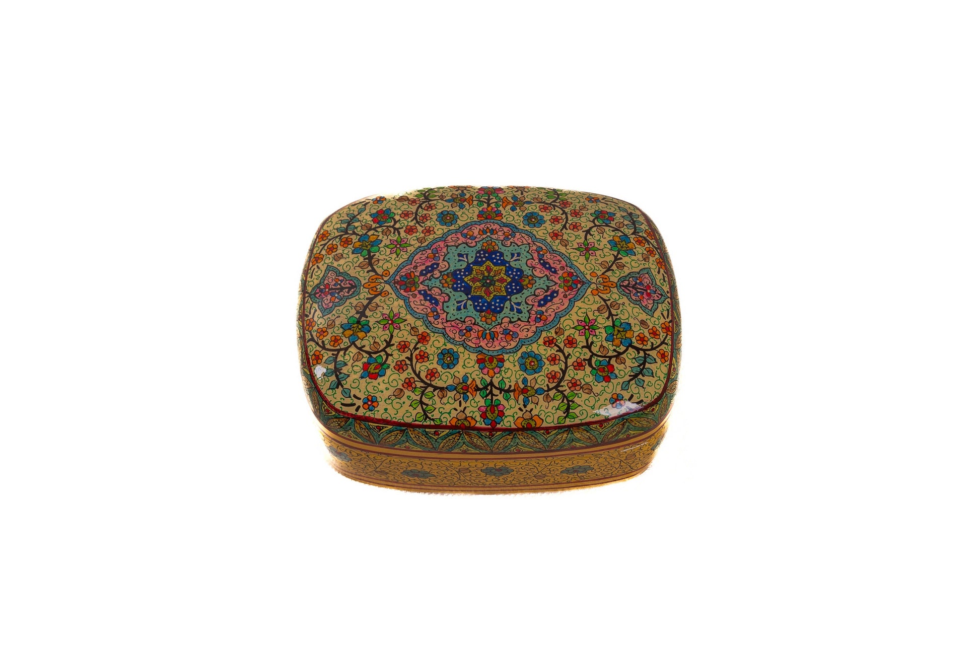 Bloom Craft Paper Mache Box - - Papier-mâché
