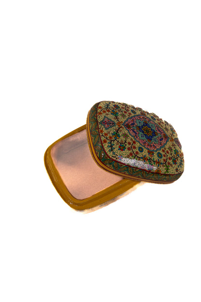 Bloom Craft Paper Mache Box - - Papier-mâché