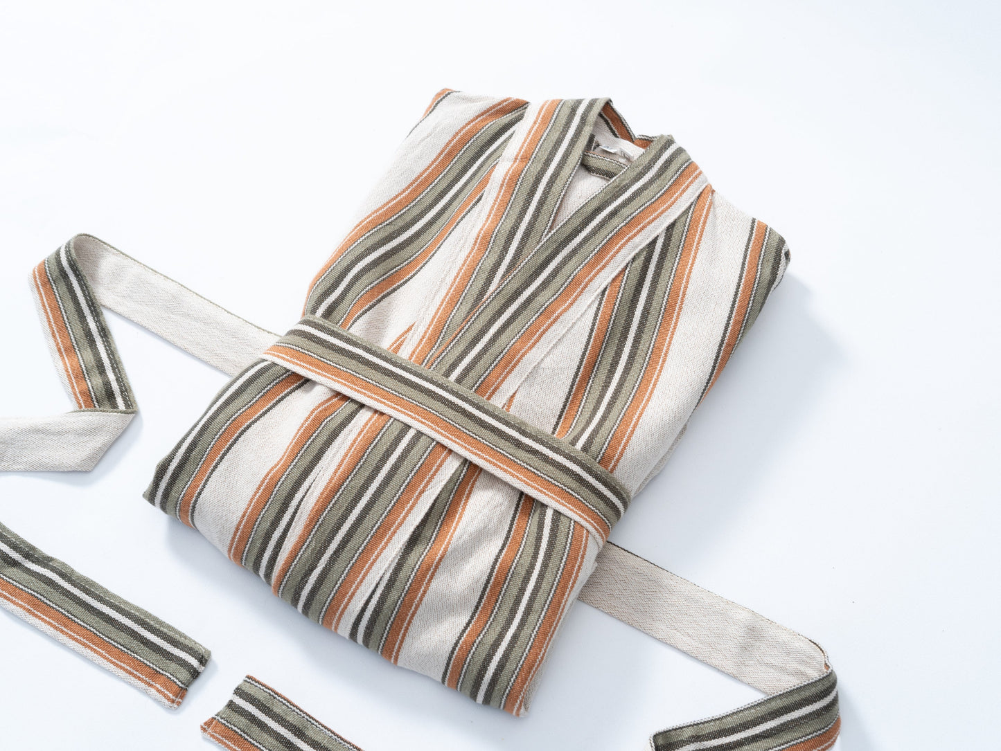 Attuda Linen Robe - - Robes