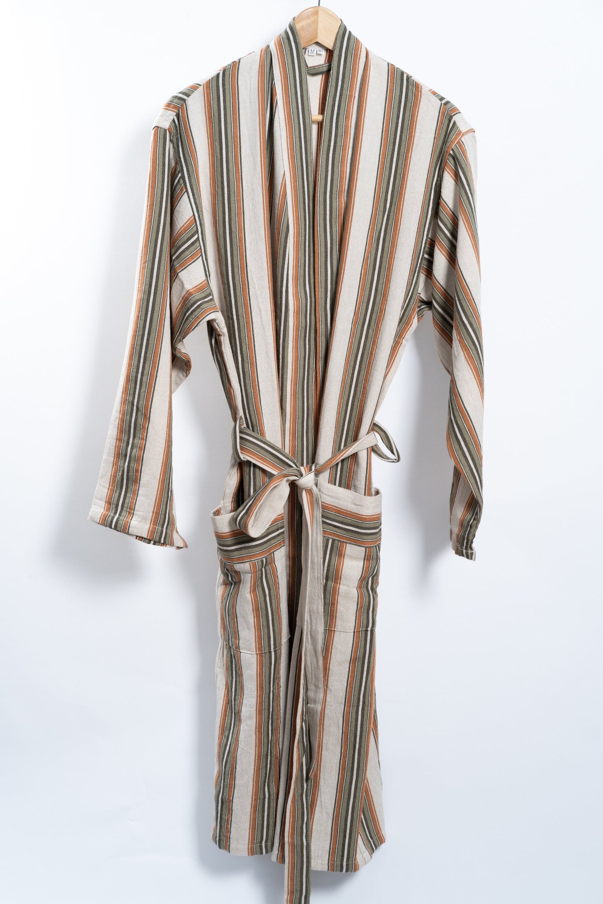 Attuda Linen Robe - - Robes