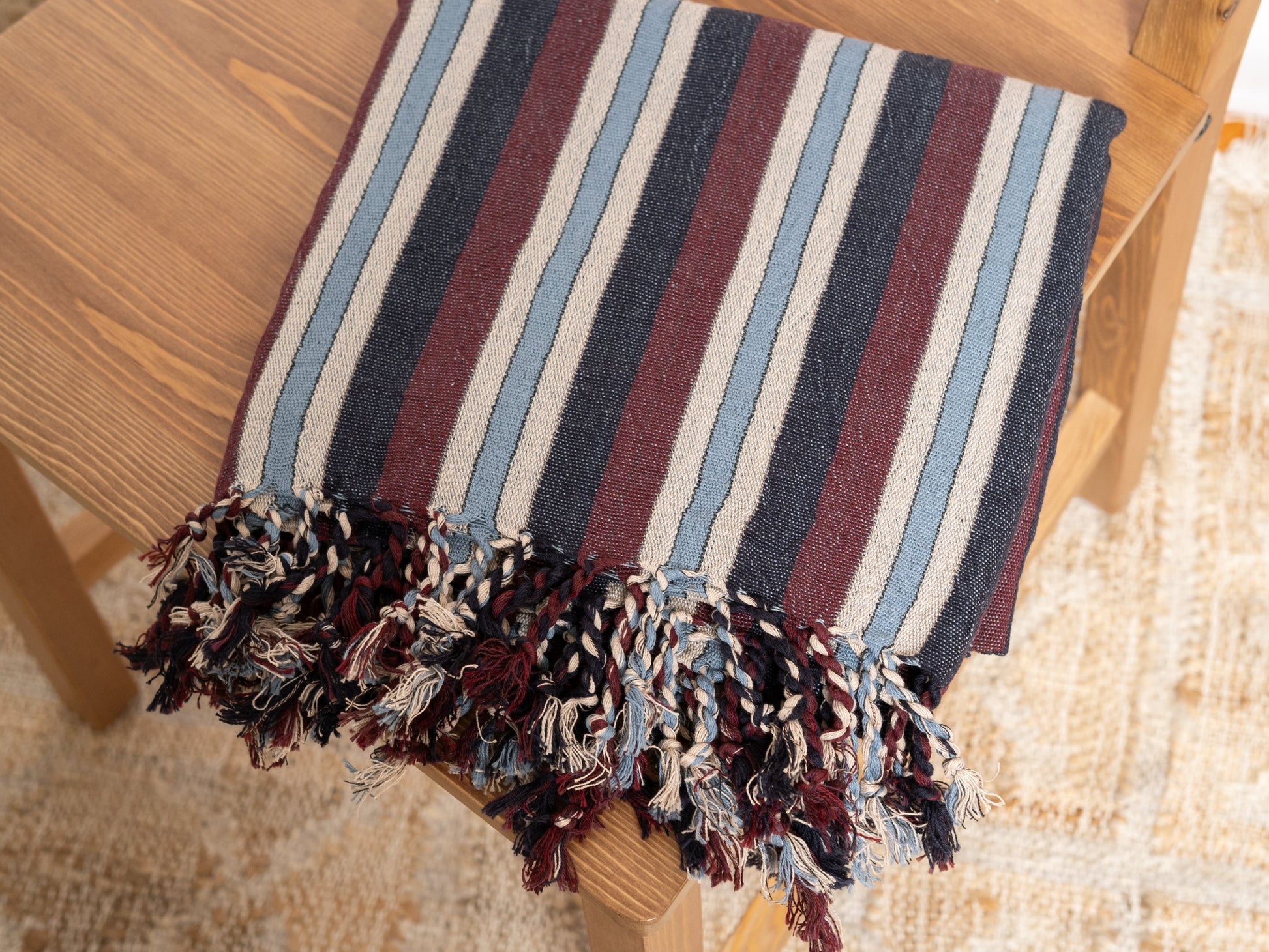 Kariye Cotton Linen Towel - - Towels